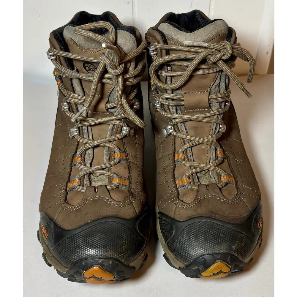 Oboz Men’s Bridger Mid Waterproof Hiking Boots Brown 22101 Sz 10